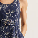 The Carolina - Navy Dress