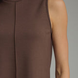 The Lola Ultra Soft Mock Neck Sleeveless Top