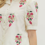 The Rory Embroidered Blouse