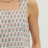The Kaila Block Print Top