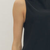The Graycen Gold Ring Accent Halter Top