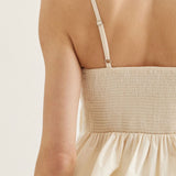 The Celia Pleated Sleeveless Top