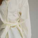 The Joan Side Tie Blouse
