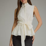 The Calliope Tie Front Blouse
