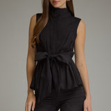 The Calliope Tie Front Blouse