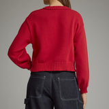 The Charlene Solid Pullover Sweater