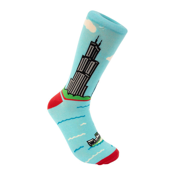 Chicago Skyline Socks