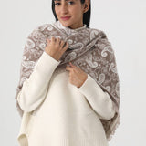 Paisley Print Tassel Triangle Scarf Warm Shawl Wrap