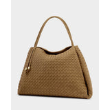 Hand Woven Suedette Large Shoulder Bag Nova