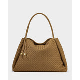 Hand Woven Suedette Large Shoulder Bag Nova