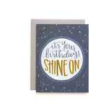 Shine On Birthday Greeting Card