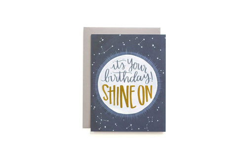 Shine On Birthday Greeting Card