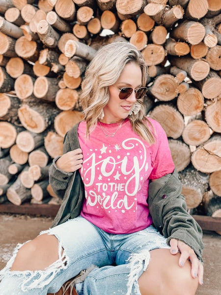 Joy to the World graphic tee