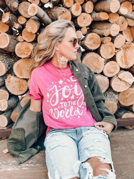 Joy to the World graphic tee