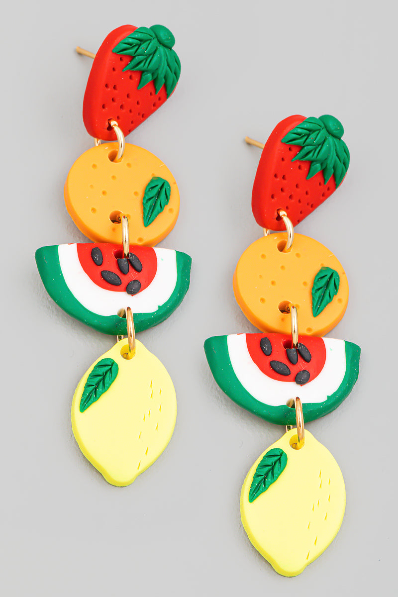 Fruit Earrings