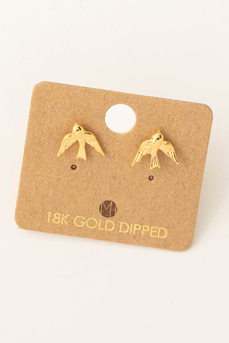 Mini Bird studs - 3 colors