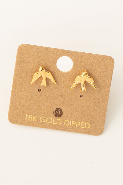 Mini Bird studs - 3 colors